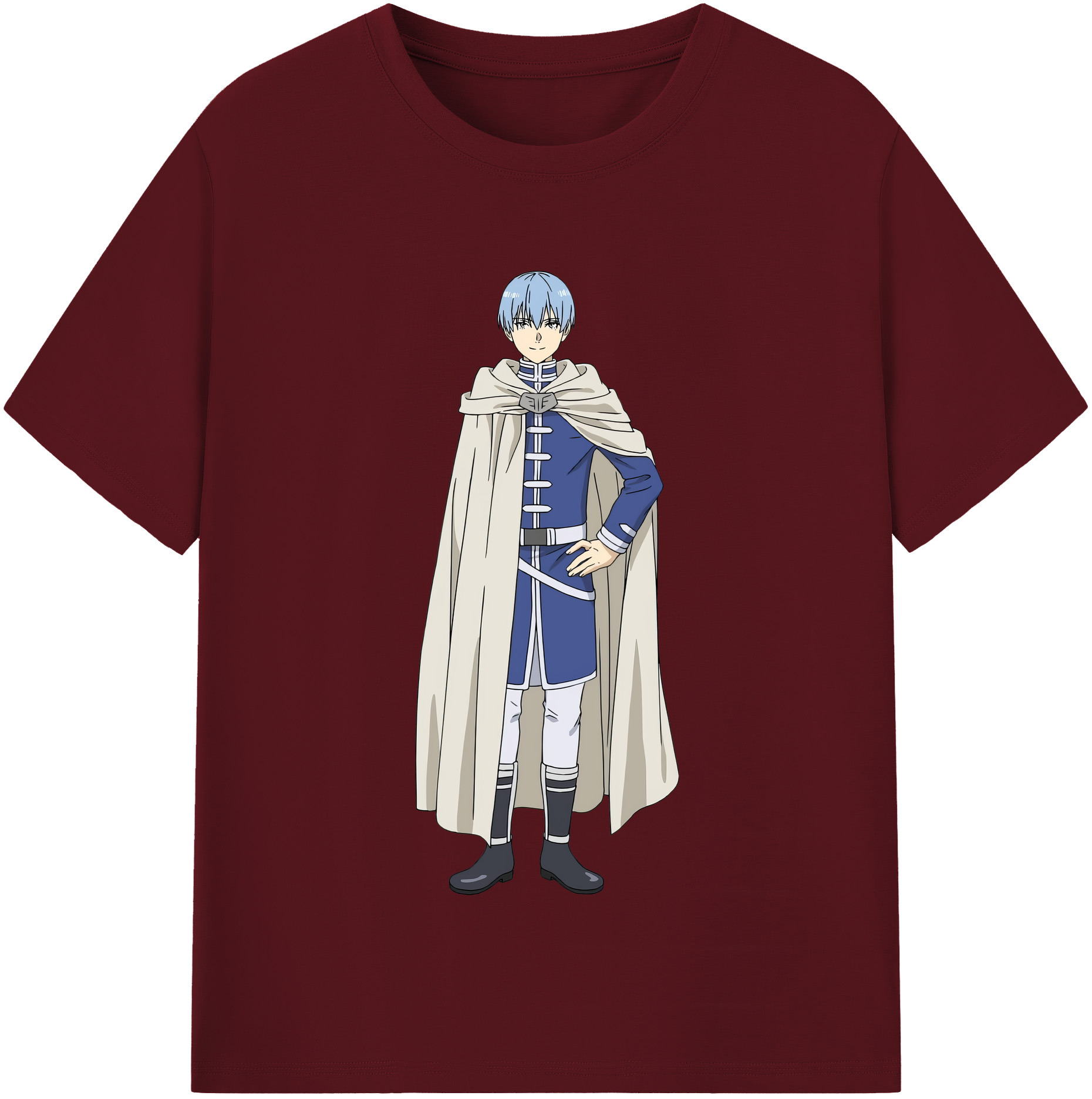 （画像用） 葬送のフリーレン Frieren 綿100％半袖Tシャツ（フロントプリント）